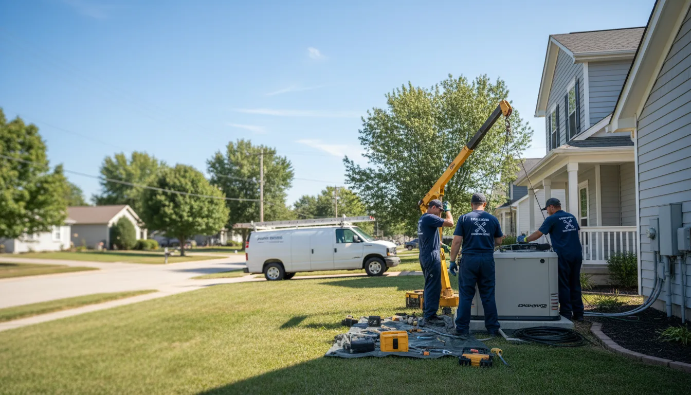 Generator Installation in Heidrick, KY near me